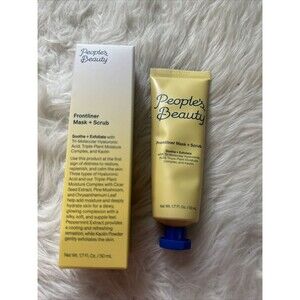 People's Beauty Frontliner Mask + Scrub Soothe + Exfoliate 1.7 oz / 50ml NEW